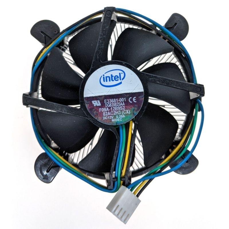 INTEL E33681-001 CE DG835825AA F09A-12B9S2 02AC2H3 (CX) DC12V 0.20A CPU ...