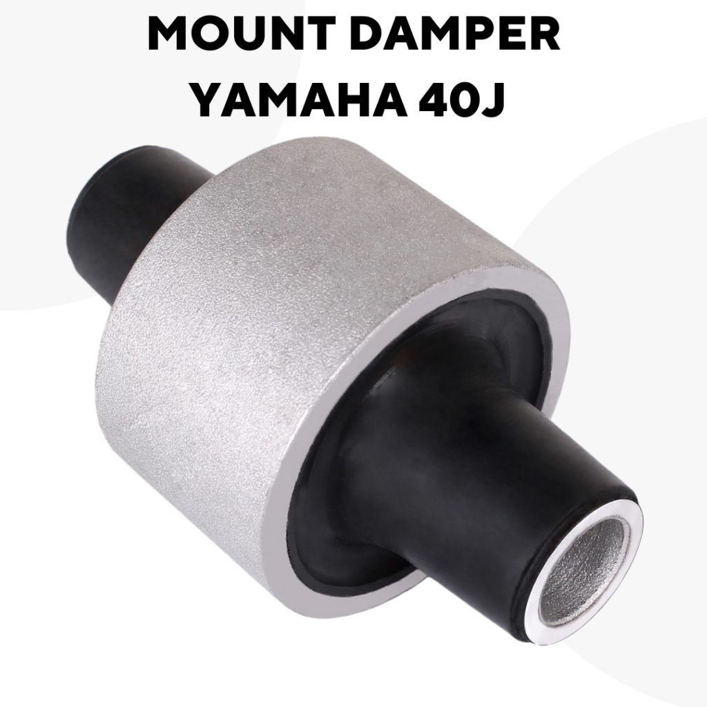YAMAHA 40J MOUNT DAMPER UPPER LOWER OUTBOARD SPAREPARTS GLR MARINE 679 ...