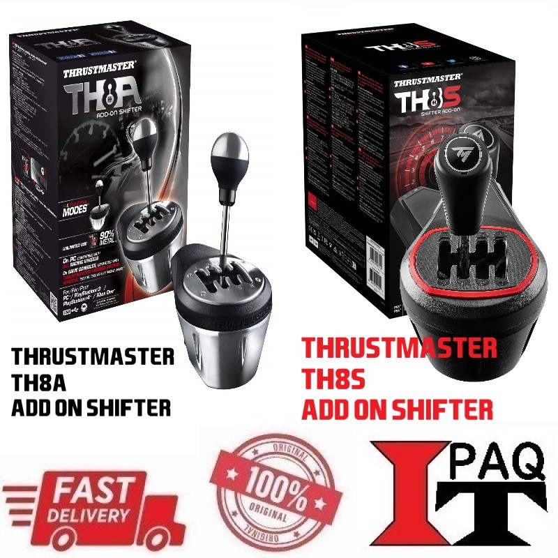 Thrustmaster TH8A / TH8S Add-On Shifter (For PS5/PS4/PS3 Thrustmaster TH8A / TH8S Add-On Shifter (For PS5/PS4/PS3