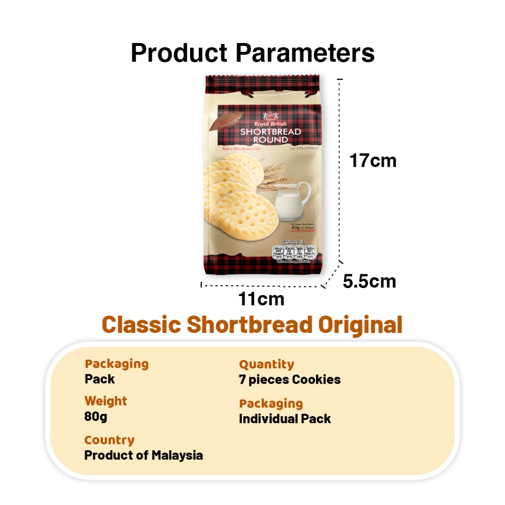 GPR Classic Shortbread Original Flavour Foil (80g) | Shopee Malaysia
