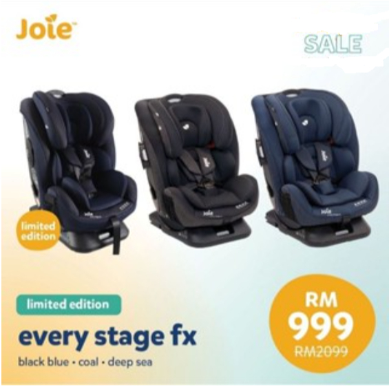 Joie Every Stage FX Convertible Car Seat Forward Facing ISOFIX