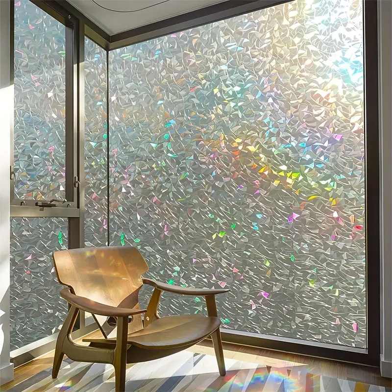 【Local】3D Static Cling Window Film Stained Glass Window Film Decorative ...