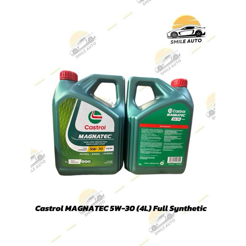 Castrol MAGNATEC 5W30 (4L) Full Synthetic Engine Oil API SP ACEA A3/B4