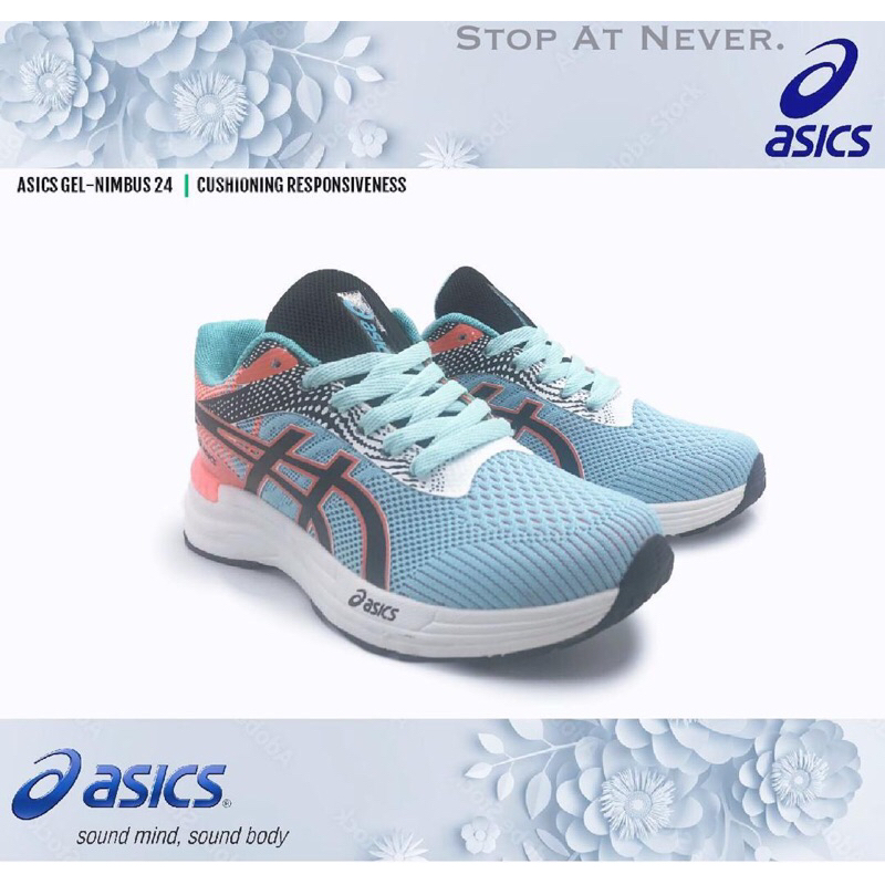 Power Cushioned Sport Extremely Memory Foam Ultralightweight Asics Ladies Sport Running Shoes Kasut Sukan Wanita Terbaik Shopee Malaysia