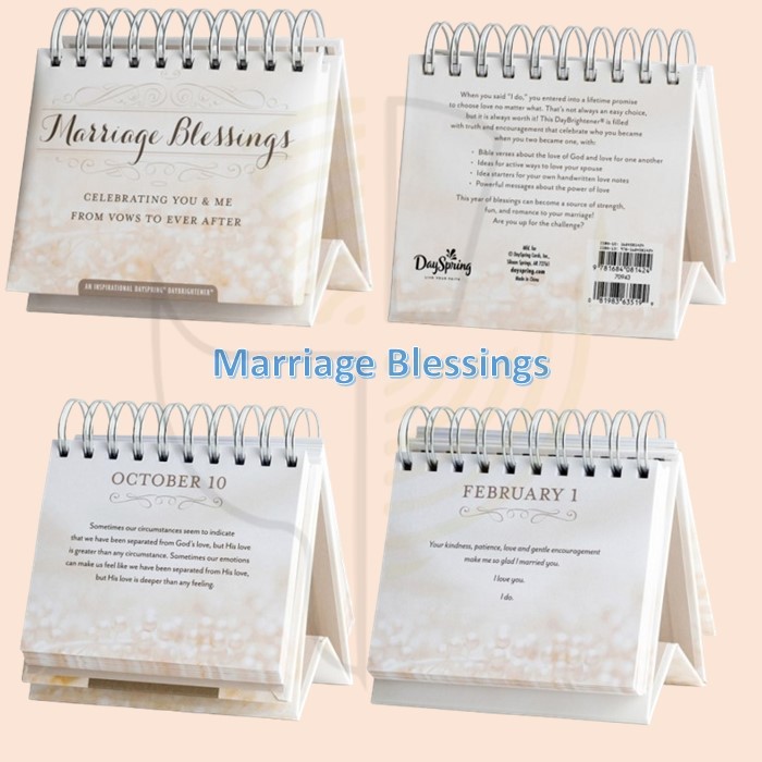 Marriage Blessings | Inspirational DaySpring DayBrightener | Perpetual ...