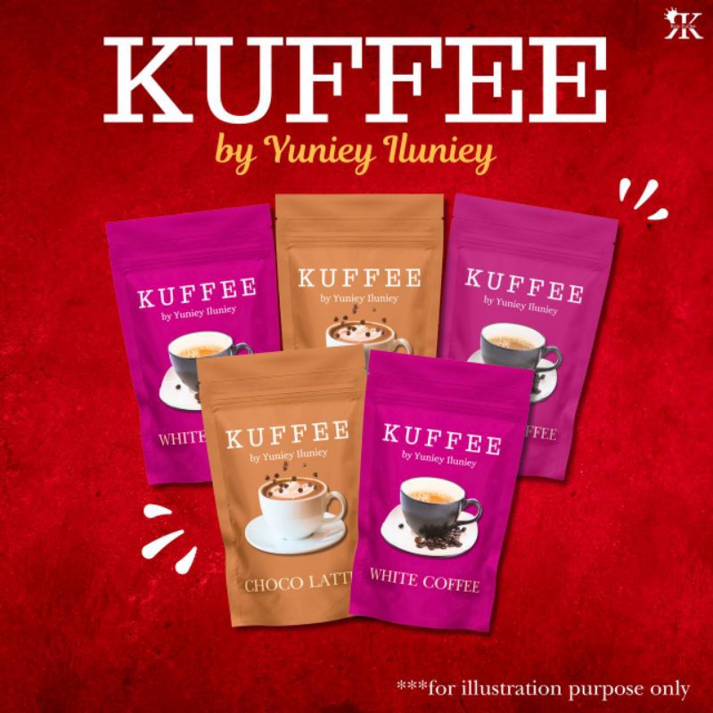 KUFFEE BY YUNIEY ILUNIEY BERPERISA WHITE COFFEE | CHOCO LATTE | FIZZY ...
