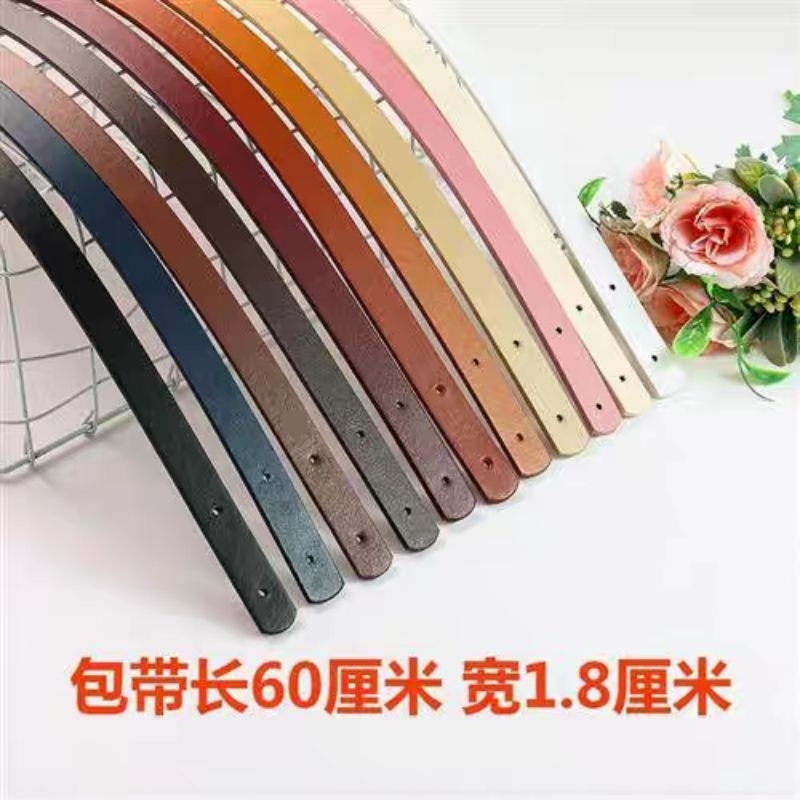 Handbag strap 2pcs 60cm Tali bag Pu /Handle Bag replacement | Shopee ...