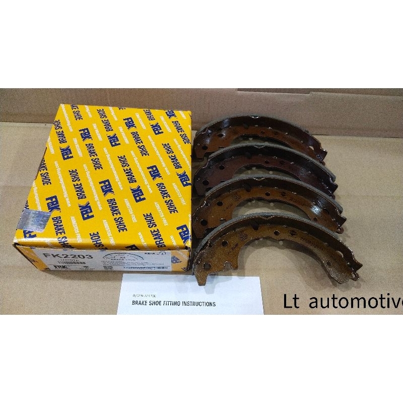 FK2203 Toyota KE20 KE30 KE70 REAR brake shoe (FBK Brand) | Shopee Malaysia