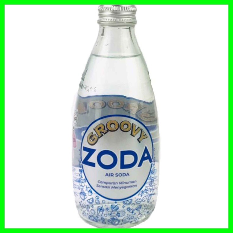 ZODA 250 ML HALAL BOTOL KACA / GROVY ZODA WATER / AIR ZODA | Shopee ...