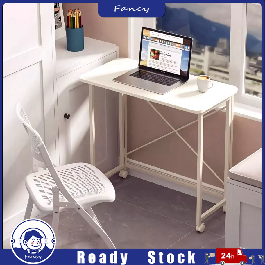 Foldable Table Meja Lipat Computer Table Meja Komputer Study Table Meja ...