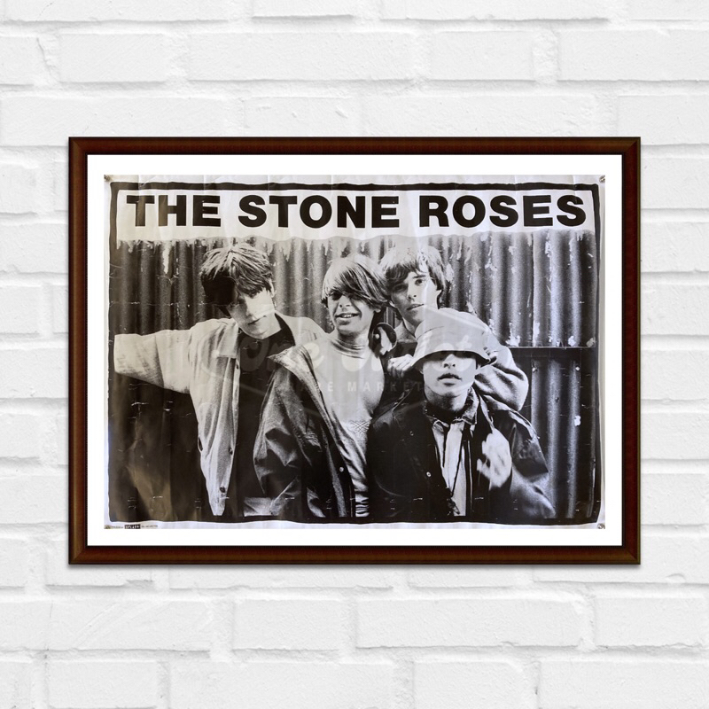 POSTER VINTAGE THE STONE ROSES | Shopee Malaysia