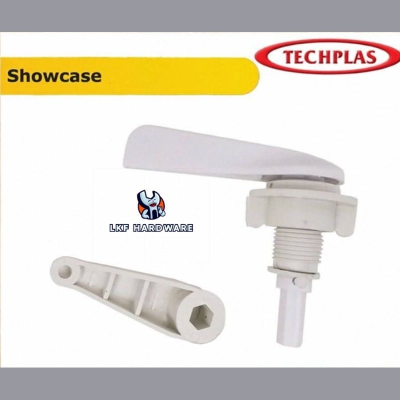 TECHPLAS Pvc Toilet Low Level Cistern Flush Handle Pemegang Tong Air ...