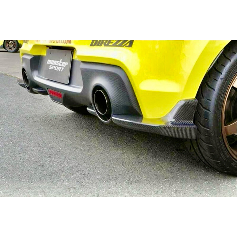 Suzuki Swift 2022 2023 2024 ZC33s carbon fiber monster rear bumper side ...