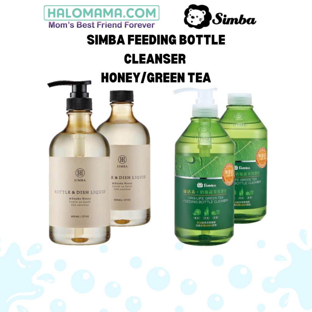 SINBA ORGANIC HI-ENZYME FEEDING BOTTLE CLEANSER DISH CLEANER (GREEN TEA ...