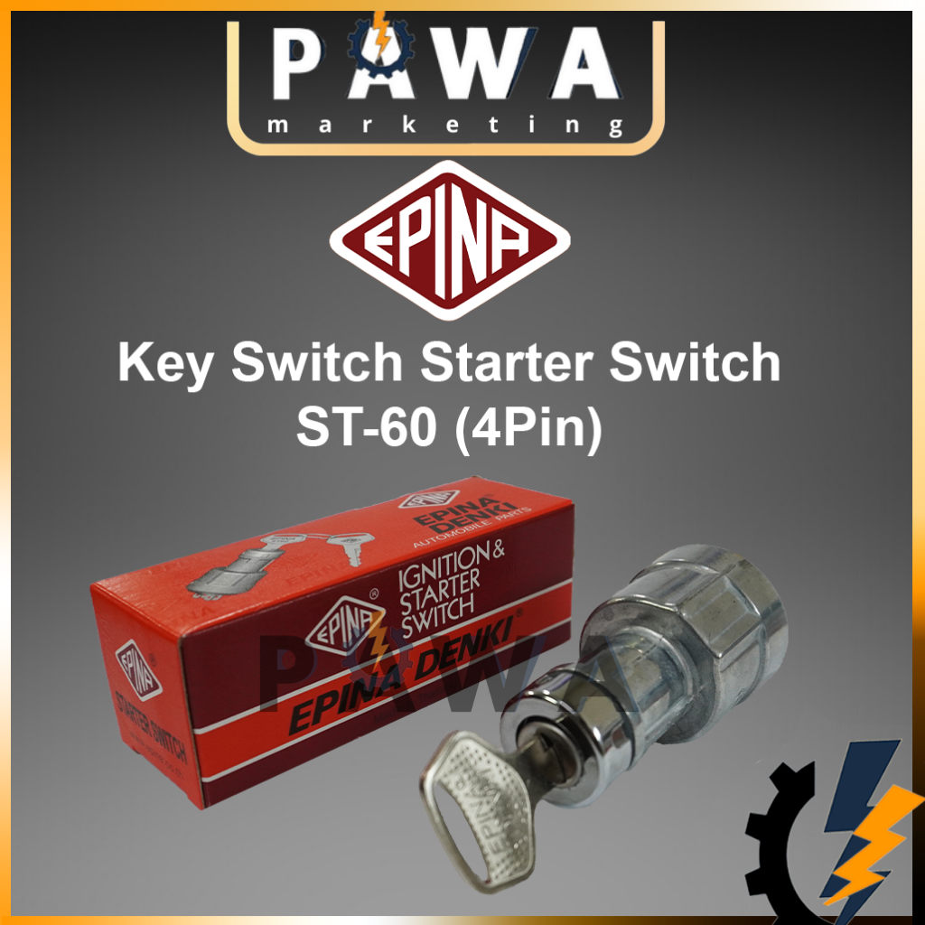 Epina 100% Thailand Machine Lorry Trailer Ignition Starter Switch Key ...