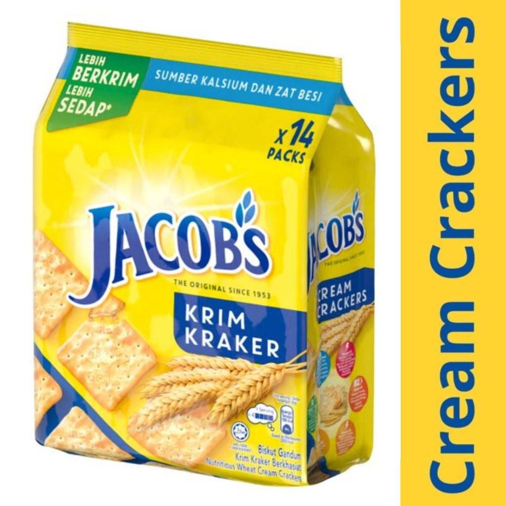 Jacob's Original Cream Crackers, 504g | Shopee Malaysia