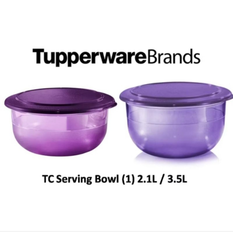 Tupperware JoyServe Bowl 450ml /1.1L/ 2.1L /3.5L (1 pc) | Shopee Malaysia