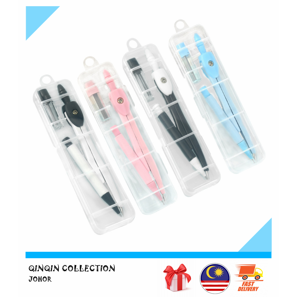 Drawing Mechanical Pencil Geometry Compass Set Examination Metal ...