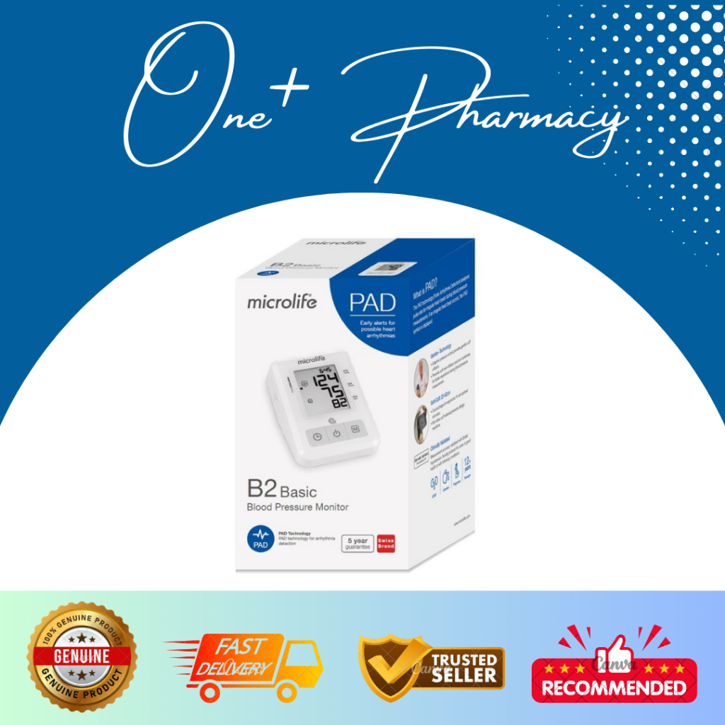 Microlife blood pressure meter (Model no: B2 Basic) | Shopee Malaysia