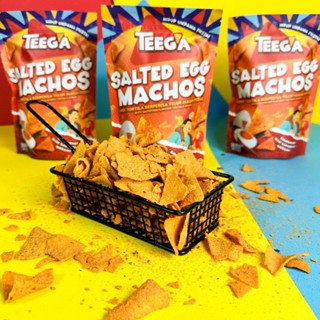 Teega Crispy Snack Cheese/Cheezy Machos/Cheezy Corn Snack/Salted Egg ...