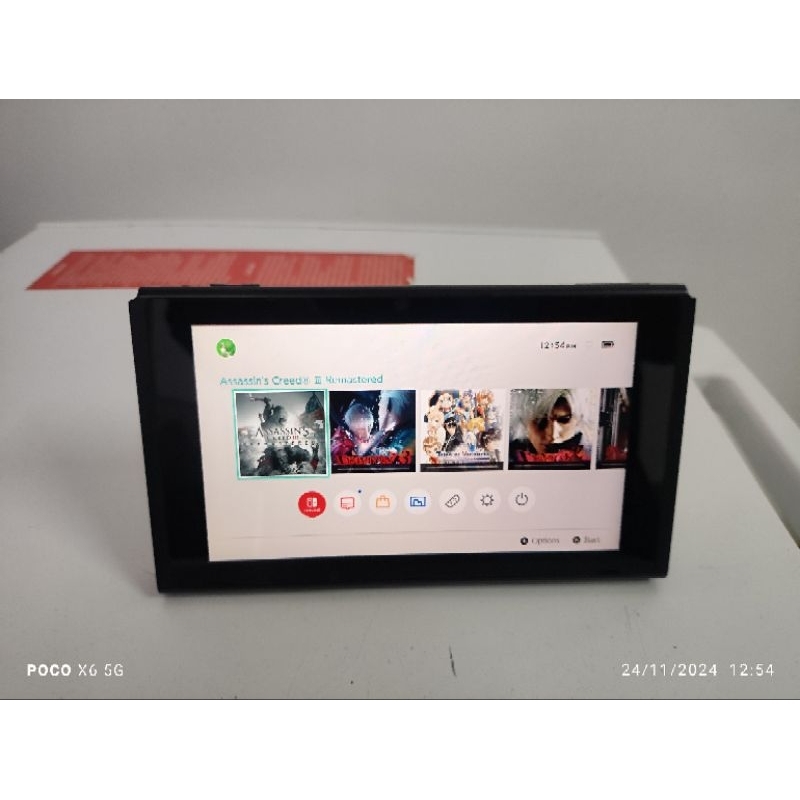 Nintendo orders Switch V1 (Tablet Only)