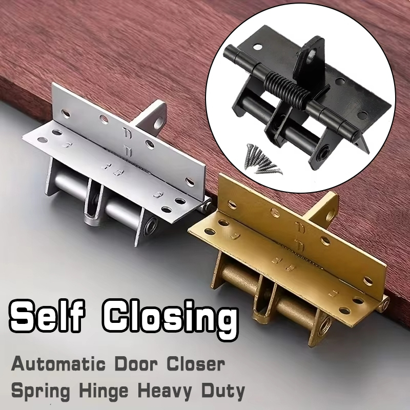 4-inch Self Closing Spring Hinges Automatic Door Closer Door Closing ...