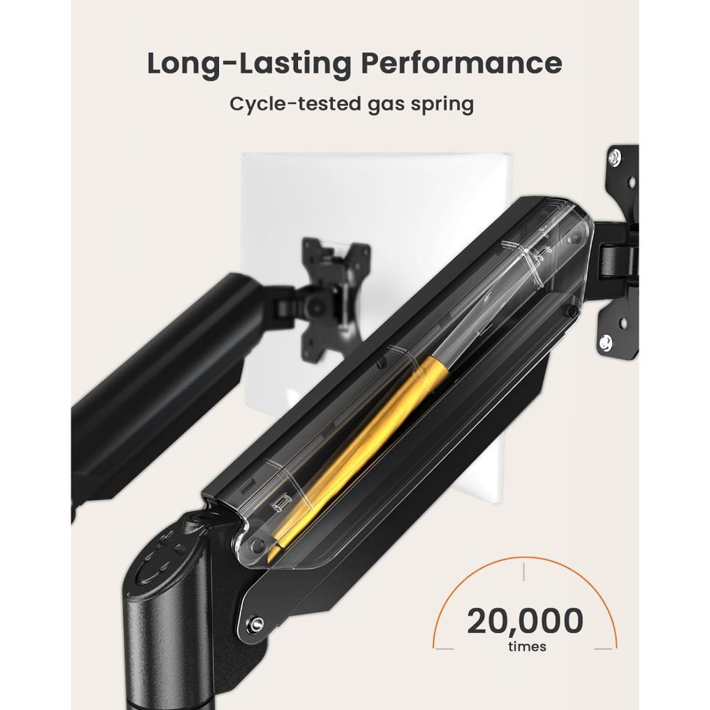 EXPOSE Monitor Stand Mount Arm 720 Degree Rotation Pneumatic Device ...