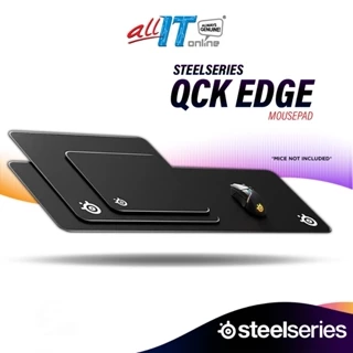 SteelSeries QCK EDGE Cloth Mousepad with Stitched Edges | Micro-woven Cloth | Durable and Washable - M / L / XL