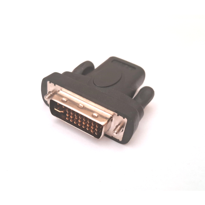 HDMI Female to DVI-I 24+5 Male Adapter for Monitor Display Graphic Card ...