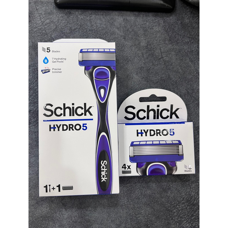 Original Schick Hydro5 Razor / Refill x4 | Shopee Malaysia