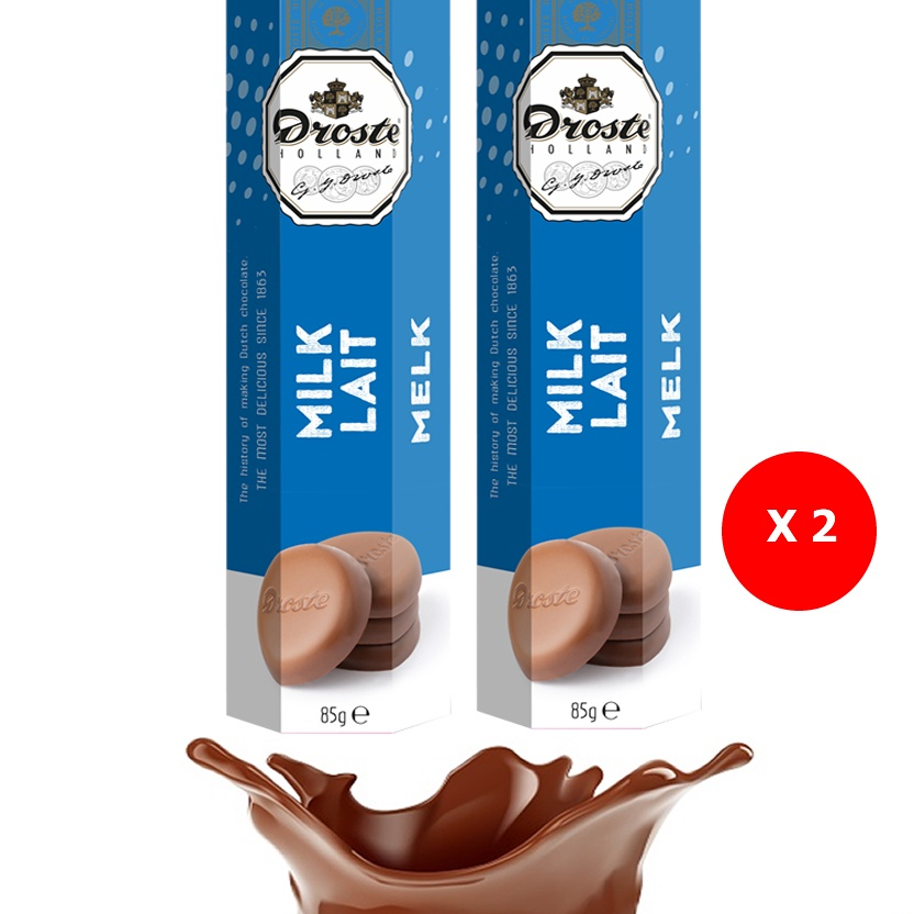 DROSTE MILK LAIT DOUBLE PACK 85G X 2 | Shopee Malaysia