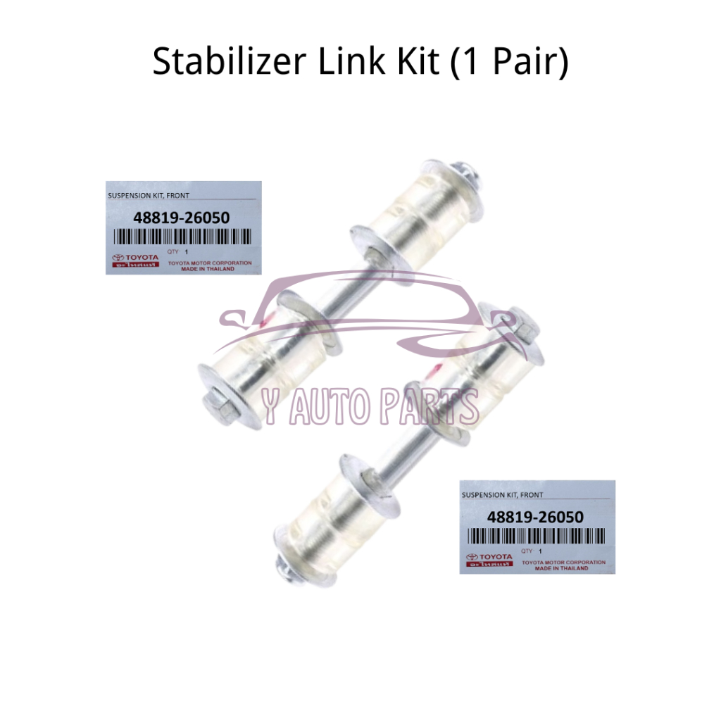 [4 in 1 COMBO Set] Front Stabilizer Link Kit / Bush for Toyota Unser ...