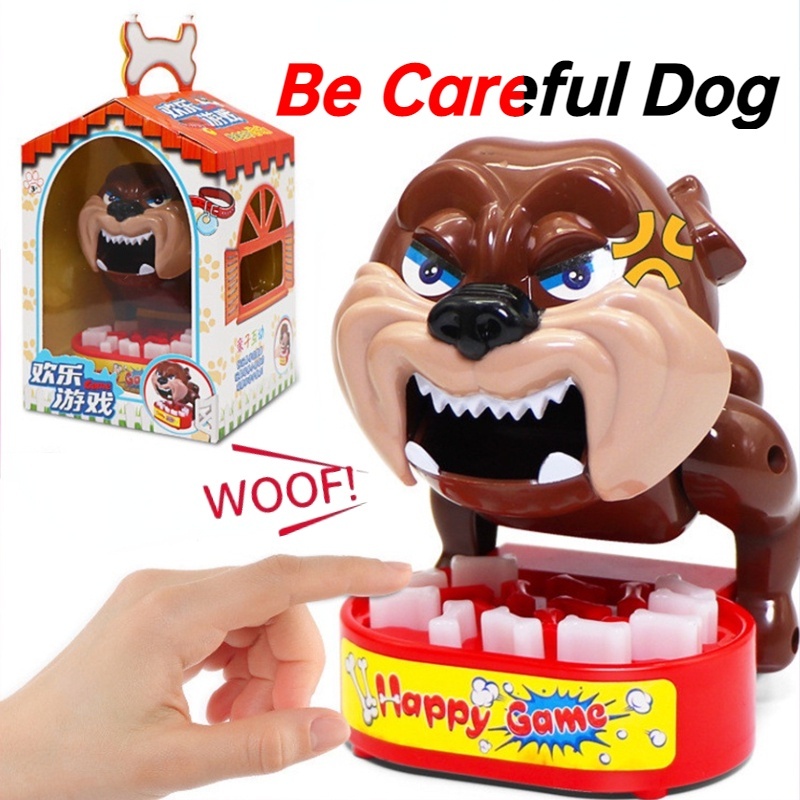 Fierce Dog Finger Bite Toy Bite Finger Game Funny Fierce Dog Toy Family ...