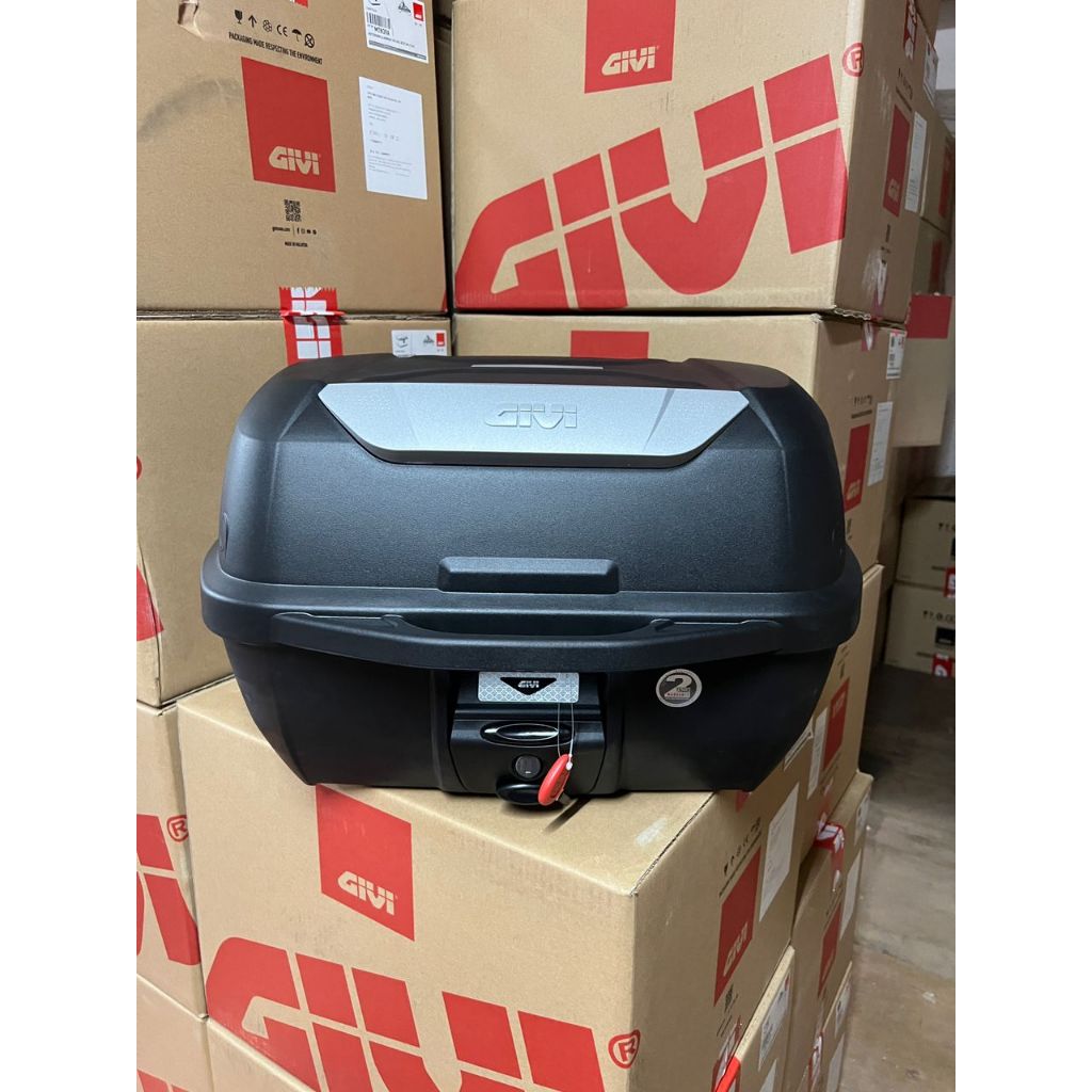 GIVI BOX E43LTR MULEBOX MONOLOCK TOPCASE BLACK / GIVI BOX E43LTR ...