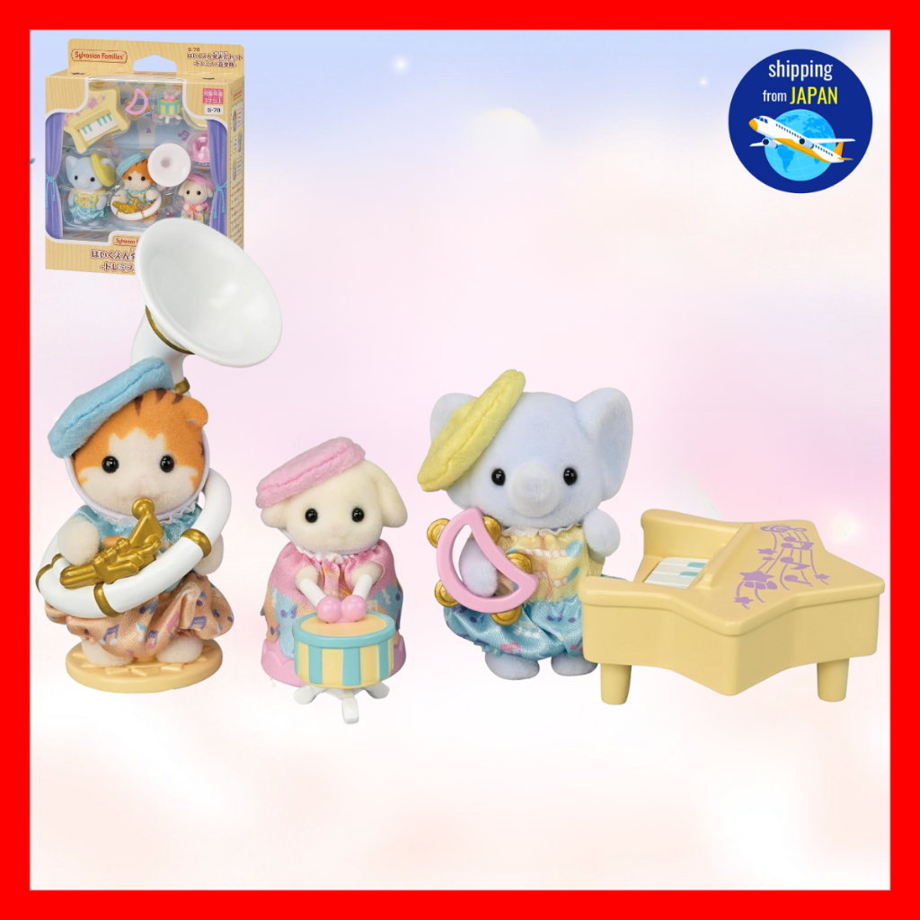 Sylvanian Families Hoikuen [Hoikuen recital set - Doremifa Music Band ...