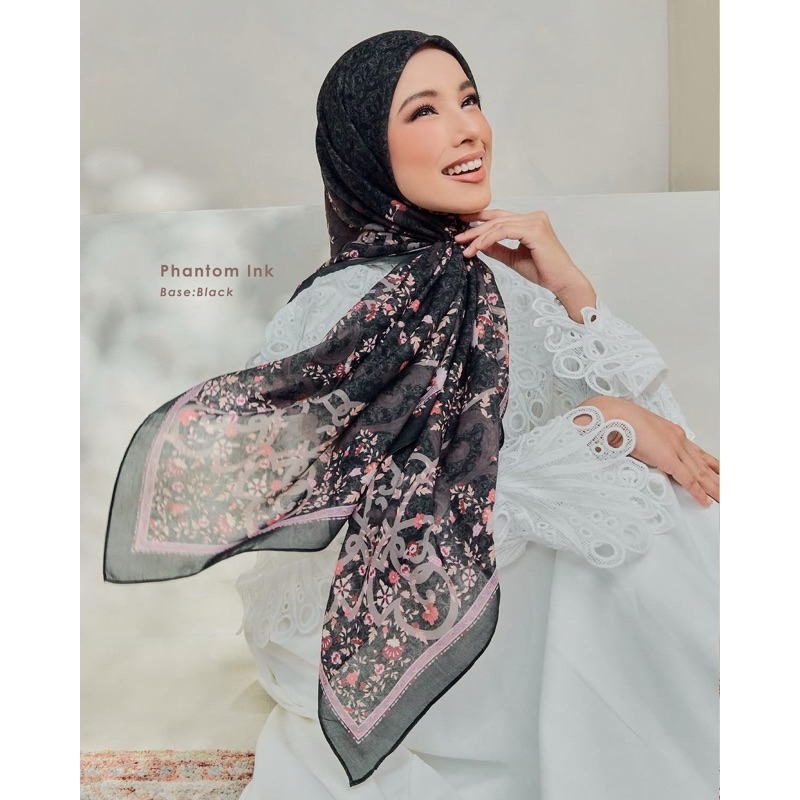 AMEERAZAINI TUDUNG BAWAL PRINTED BIDANG 47