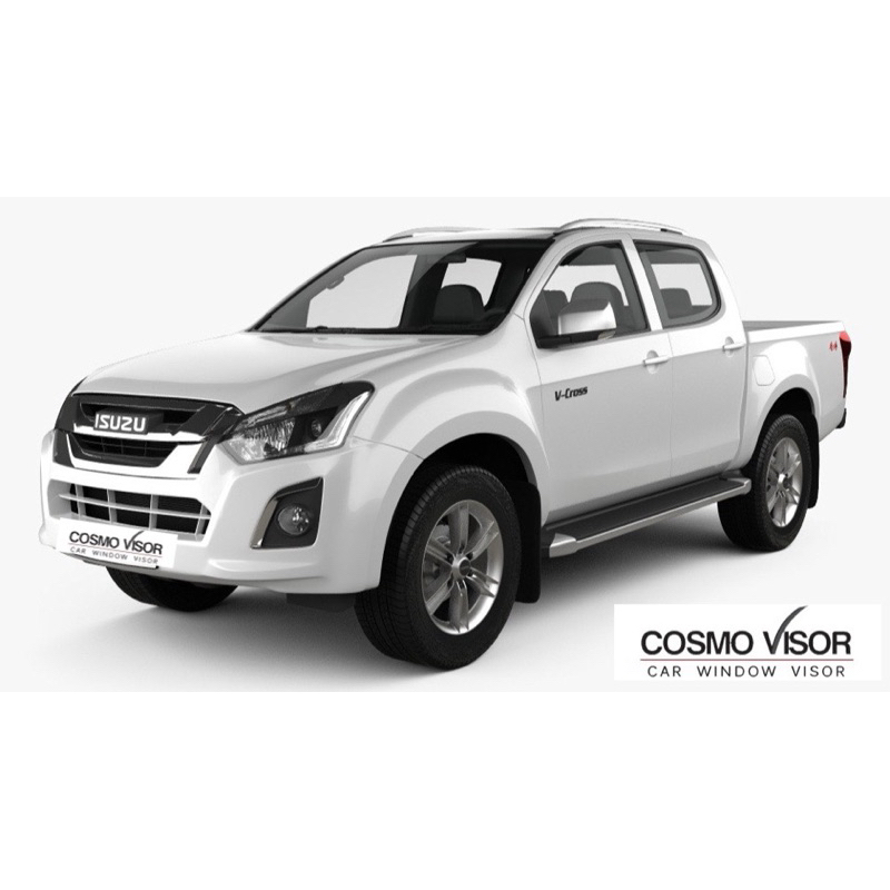 Isuzu Dmax RT50 2013 2014 2015 2016 2017 2018 2019 2020 Door Visor ...