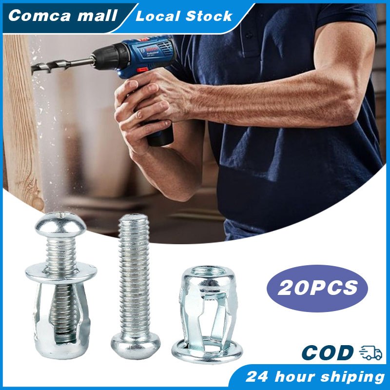 20pcs M4/M5/M6/M8 Jack Nuts Petal Nuts Expansion / Pull Rivet Screw ...