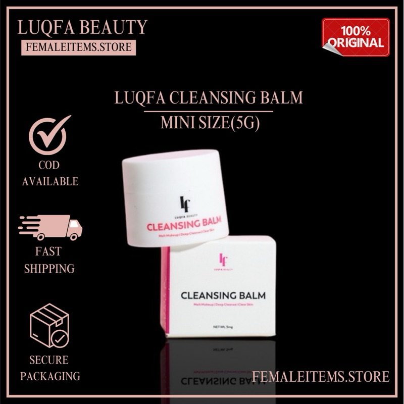CLEANSING BALM LUQFA MINI SIZE(5G) | Shopee Malaysia