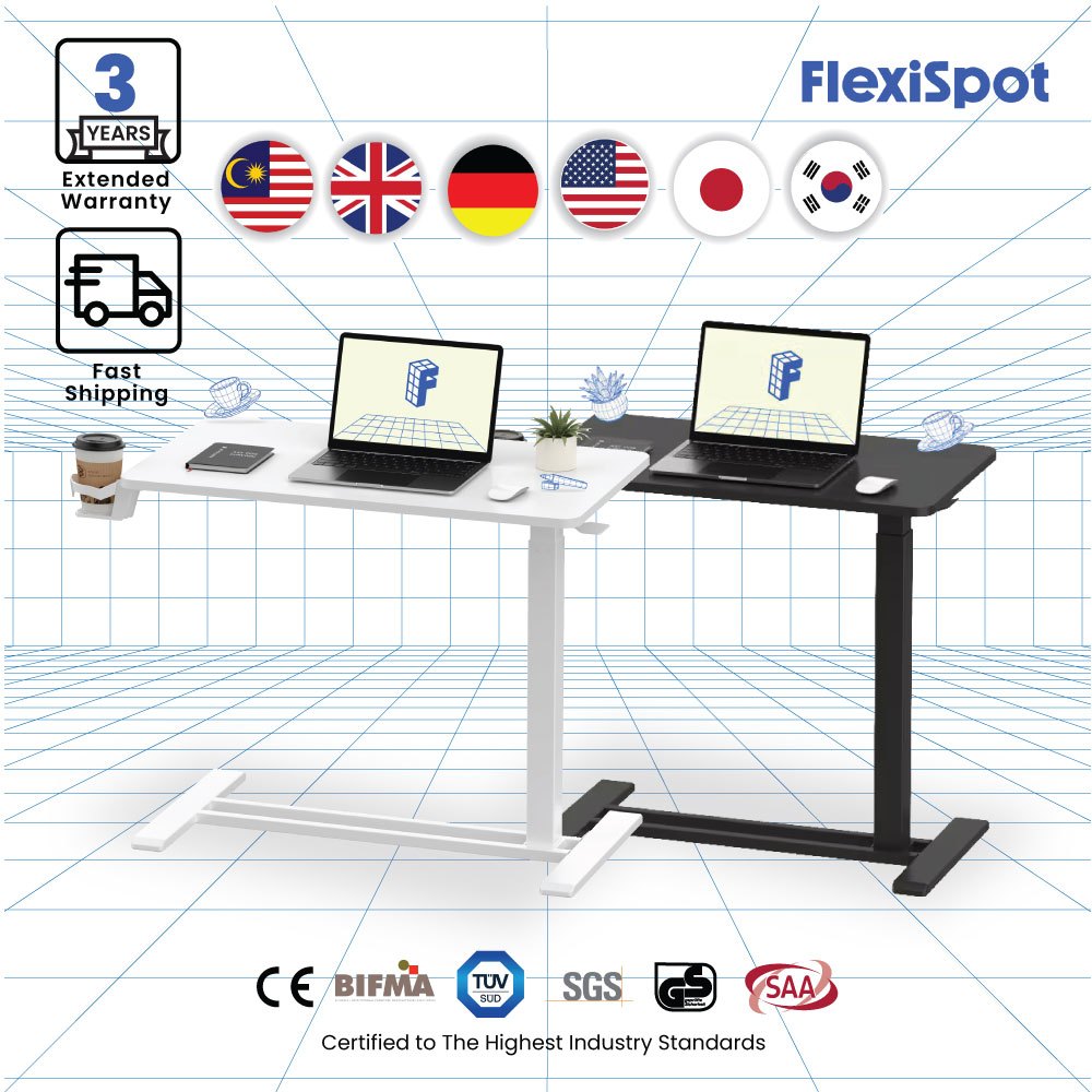 Flexisot Lifting Side Table Movable Overbed Table Work Table H7 ...