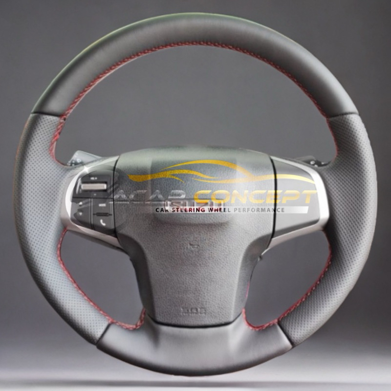 Universal Nappa Leather Steering Wheel Cover Comfortable Perforated