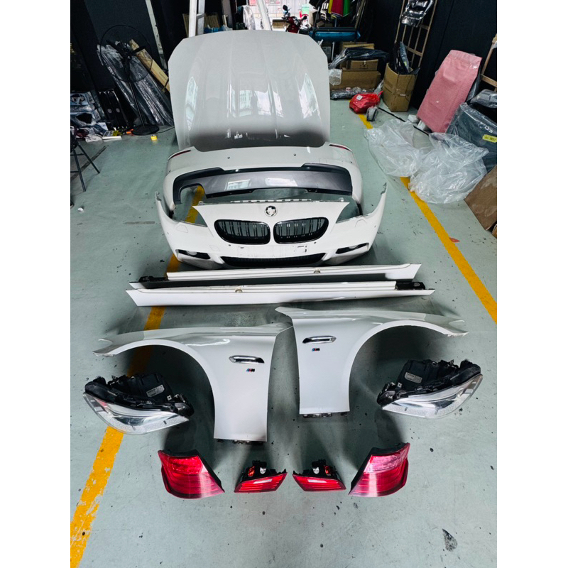BMW F10 5 Series Msport bodykit body kit front side rear bumper skirt ...