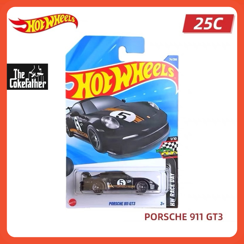 Hot Wheels 1/64 Porsche 911 GT3 RS 2025 Mainline #8/10 - Miniature De Collection Neuf