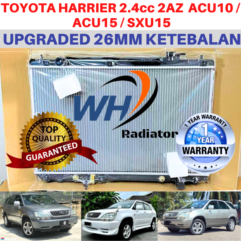 TOYOTA HARRIER 2.4 2AZ ACU10/15/20 (26mm)Double Layer TOP QUALITY AUTO ...