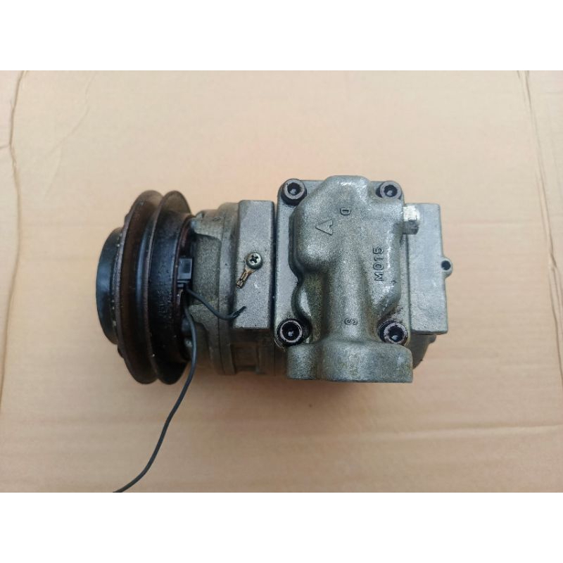 Proton wira saga Aircon compressor used original (Second Hand) | Shopee ...