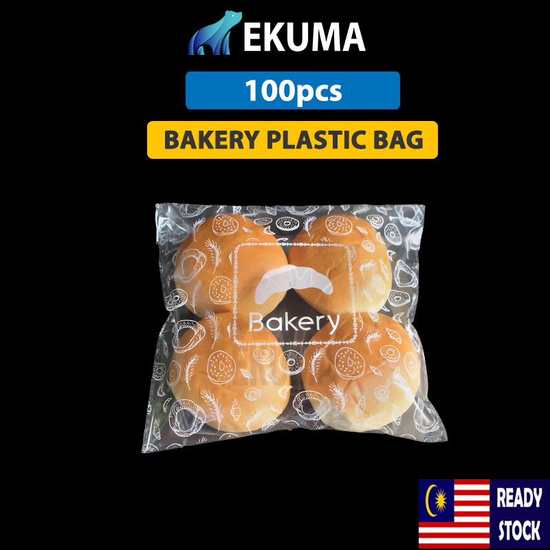 EKUMA Bread Packaging Plastic | Plastik Roti | Bakery Plastic Bag ...