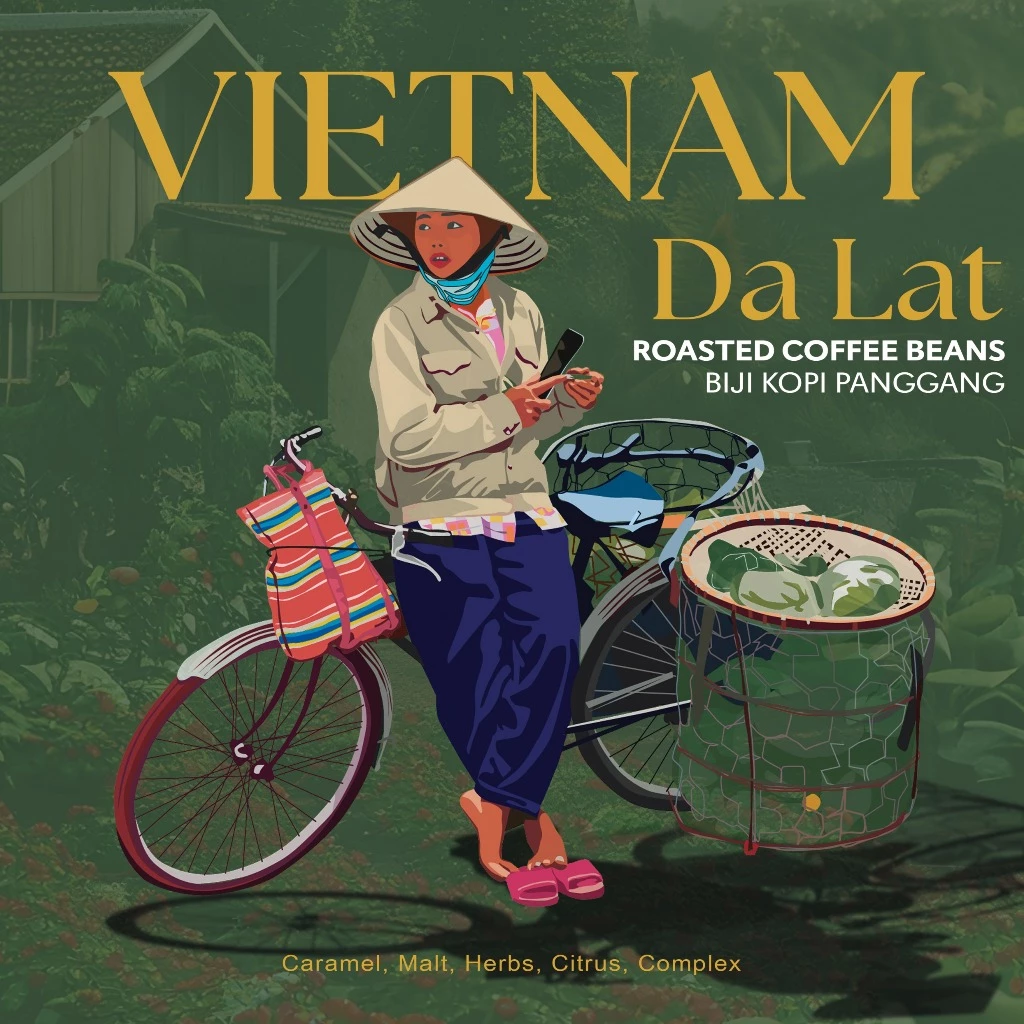 ASK Coffee Roastery Kopi Origin / Vietnam Da Lat – specialty coffee beans Malaysia