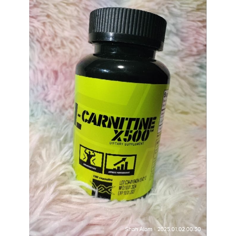 l carnitine x500 L-Carnitine X500 dietary supplement