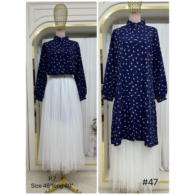 NEW BLOUSE CORAK LABUH P7 (#47) | Shopee Malaysia