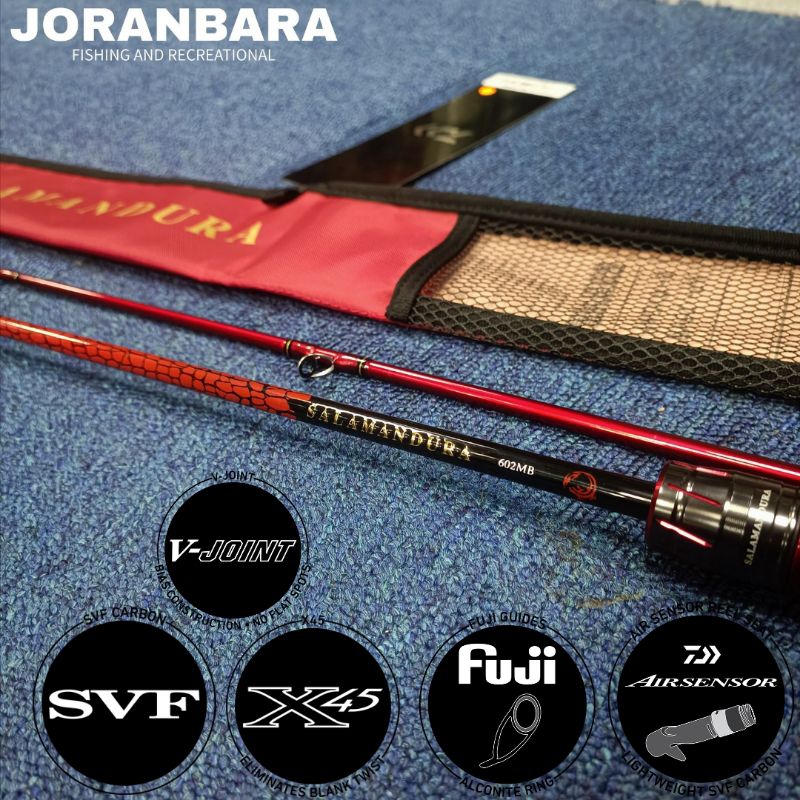 Daiwa Salamandura 602MB Rod Baitcaster Ver. | Shopee Malaysia